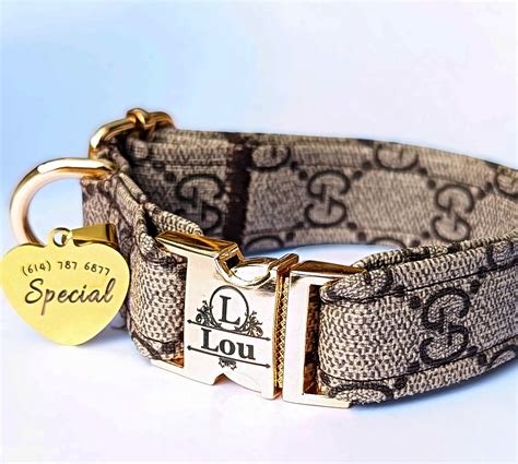 dog gucci leash|gucci dog collar large.